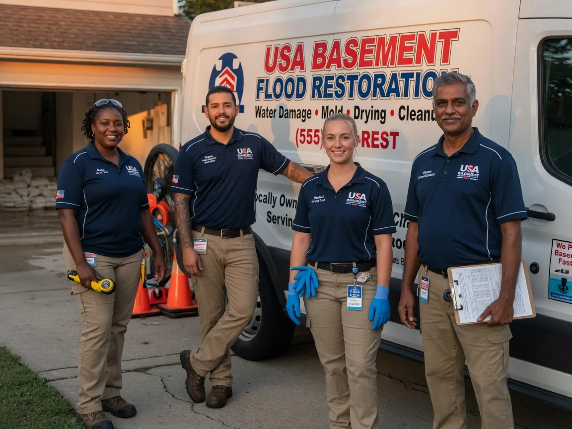 Basement Flood Cleanup company in Flora, LA